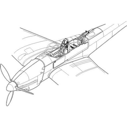 CMK Junkers Ju-87G 'Stuka' interior set (Academy)