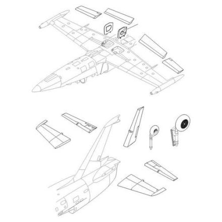 CMK Aero L-39C/ZA Albatross Exterior set (Eduard)