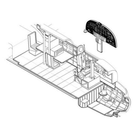 CMK Avro Lancaster B.I/III interior (Hasegawa)