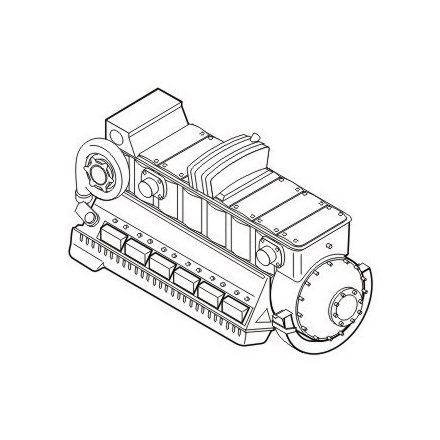 CMK Junkers Jumo 211F Engine Set for Junkers Ju-87 'Stuka'