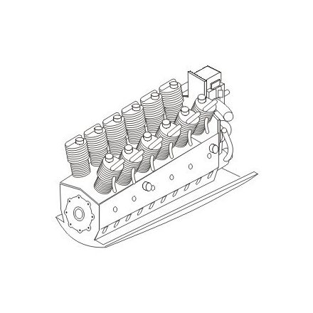 CMK Argus As-410 Engine