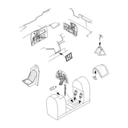 CMK Supermarine Spitfire Mk.I Interior (Airfix)