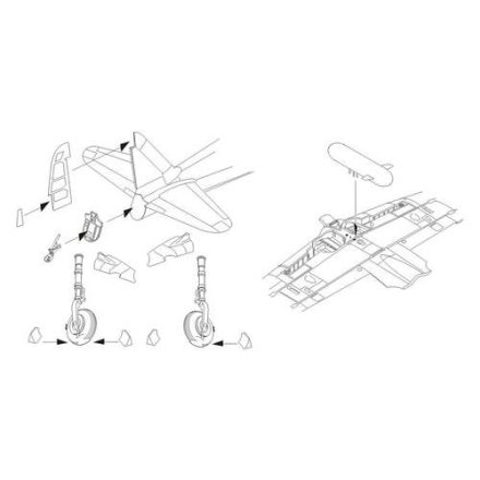 CMK Mitsubishi A6M5 'Zero' - Exterior (Tamiya)