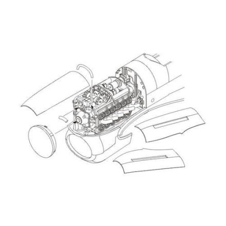 CMK Hawker Typhoon Mk.Ib - engine (Airfix)