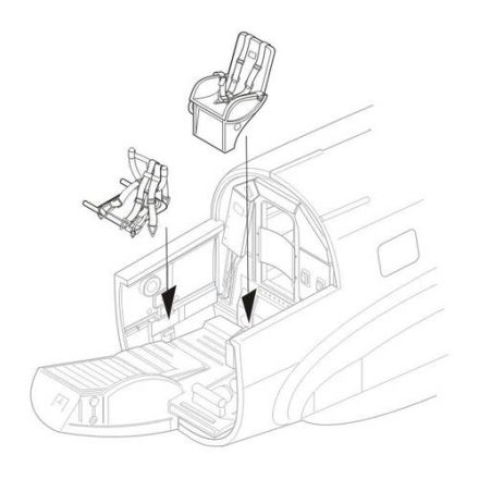 CMK Heinkel He-111H/He-111P - Seats with Harness