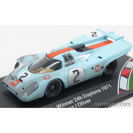 CMR PORSCHE 917K TEAM J.W. AUTOMOTIVE ENGINEERING GULF N 2 WINNER 24h DAYTONA (AFTER RACE) 1971