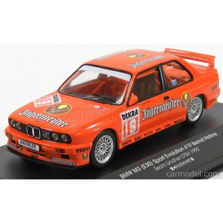 CMR BMW 3-SERIES M3 (E30) TEAM JAGERMEISTER LINDER N 19 SEASON DTM 1992 B.HAHNE