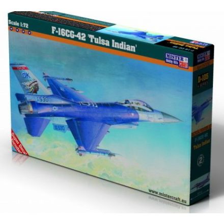 Mistercraft F-16C-42 Tulsa Indiains makett