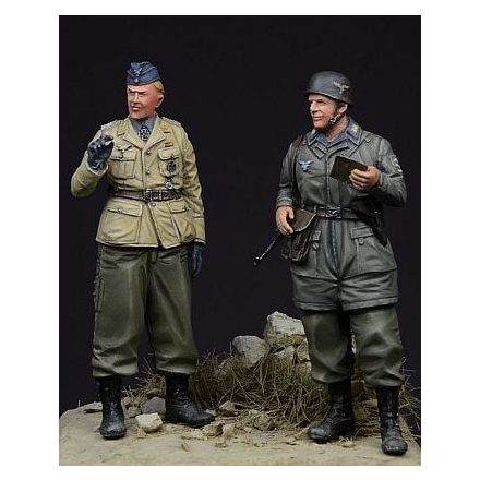 D-DAY miniature studio German Fallschirmjagers