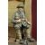 D-DAY miniature studio WWI British Infantryman sitting on a case