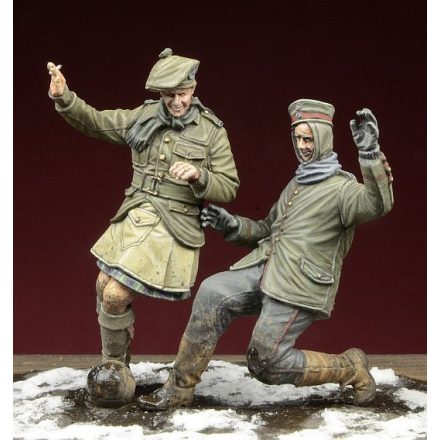 D-DAY miniature studio Football, Christmas Truce 1914