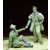 D-DAY miniature studio LRDG Officer & Afrika Korps POW North Africa 1941-43