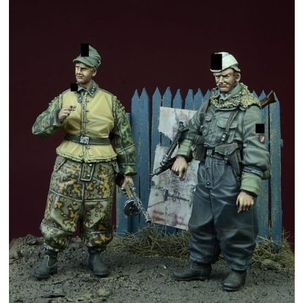 D-DAY miniature studio Waffen SS Foreign Volunteers Winter 1943-45