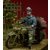 D-DAY miniature studio HG Division Officer Motorcycle Rider