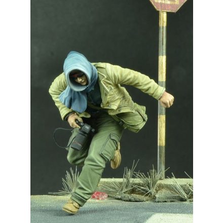 D-DAY miniature studio "Andreja" - The War Correspondent, Modern Times