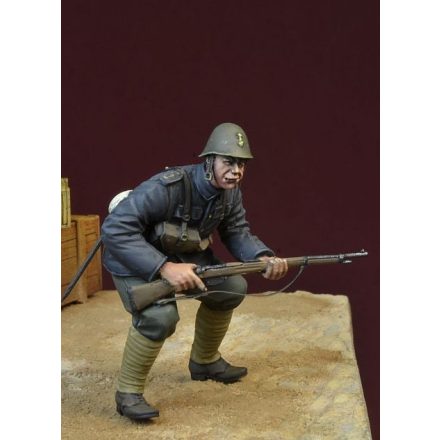 D-DAY miniature studio Black Devils Soldier 2, WWII Dutch Army Rotterdam 1940