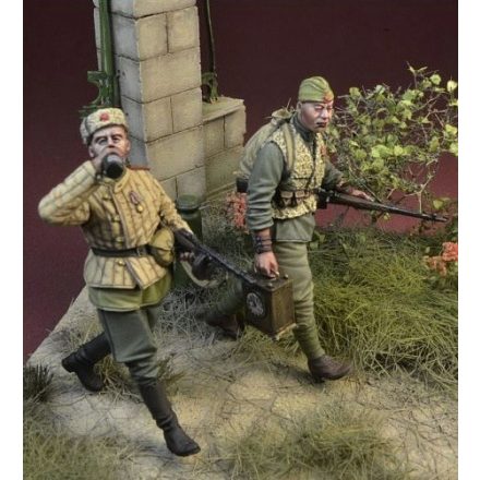 D-DAY miniature studio Soviet Troopers, Europe 1944-46