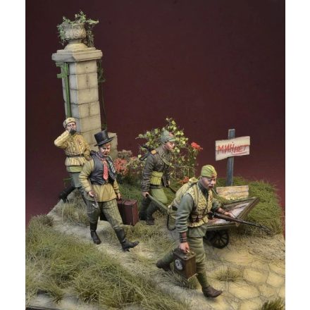 D-DAY miniature studio Red Storm over Europe, Soviet Rear Troops 1944-46