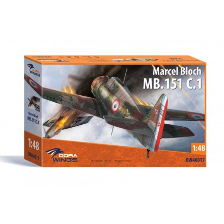 Dora Wings Bloch MB.151C.1 makett