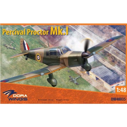 Dora Wings Percival Proctor Mk.I makett