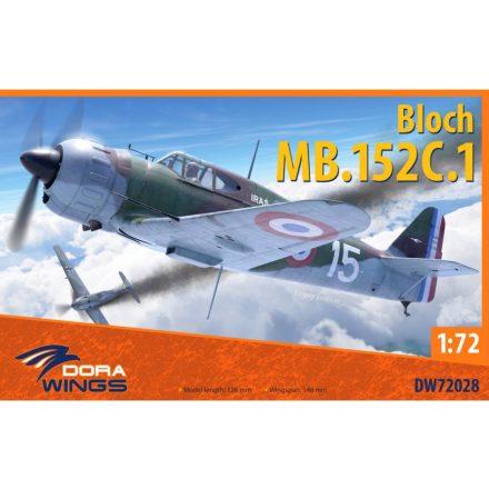 Dora Wings Bloch MB.152C.1 makett