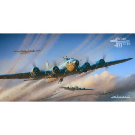 Eduard B-17F The BLOODY HUNDREDTH 1943 makett