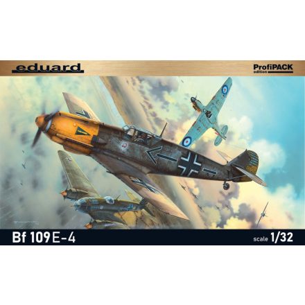 Eduard Bf 109E-4 makett