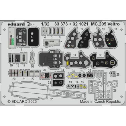 Eduard MC.205 Veltro (Italeri)