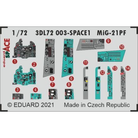 Eduard MiG-21PF SPACE (Eduard)