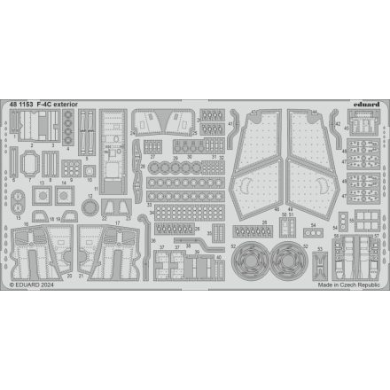 Eduard F-4C exterior (Hobby 2000, Academy)