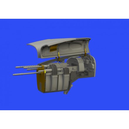 Eduard P-38F/ G nose gun bay (Tamiya)