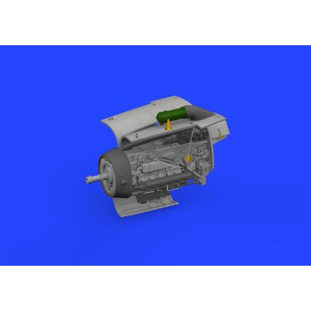 Eduard Bf 109G-2/ G-4 engine PRINT (Eduard)