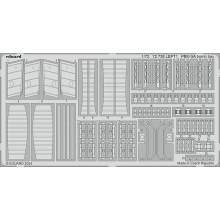 Eduard PBM-5A bomb bay (Academy)