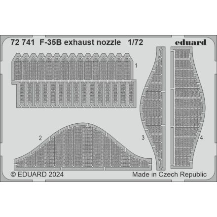 Eduard F-35B exhaust nozzle (Tamiya)