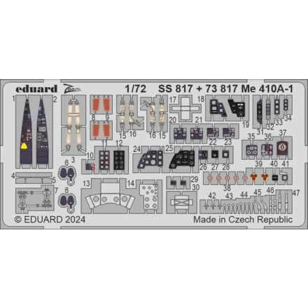 Eduard Me 410A-1 (Airfix)