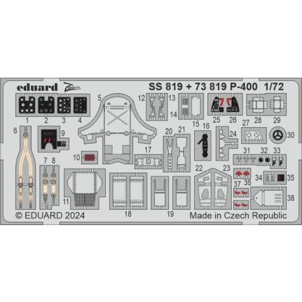 Eduard P-400 (Arma Hobby)