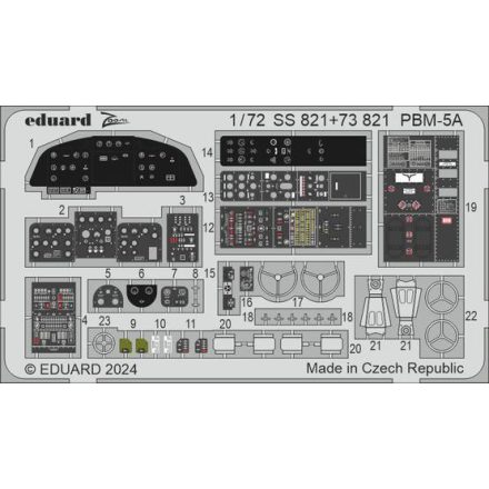 Eduard PBM-5A interior (Academy)