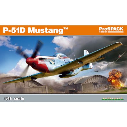 Eduard North-American P-51D Mustang makett