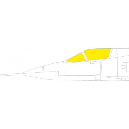 Eduard Mirage III CJ (Modelsvit) maszkoló