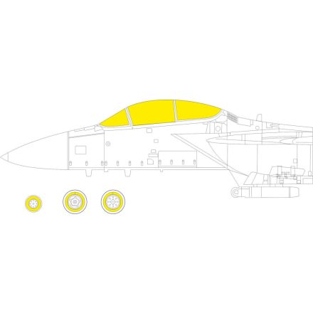 Eduard F-15J MSIP (Fine Molds) maszkoló