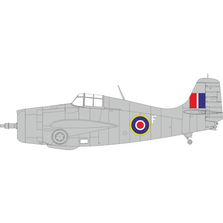 Eduard FM-1 British national insignia (Tamiya) maszkoló