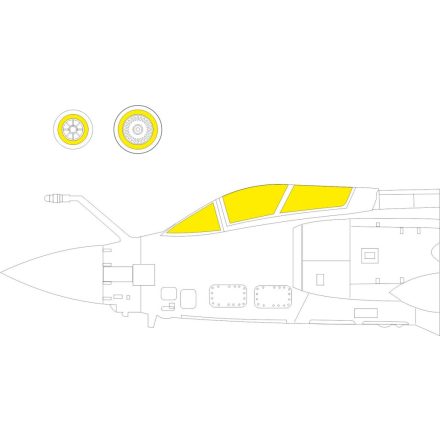 Eduard Buccaneer S.2B (Airfix) maszkoló