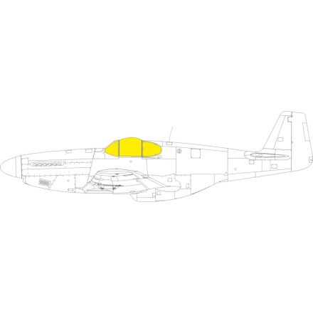 Eduard P-51B/ C Malcolm Hood canopy TFace (Eduard)