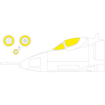 Eduard A-4B TFace (Hobby 2000, Hasegawa) maszkoló