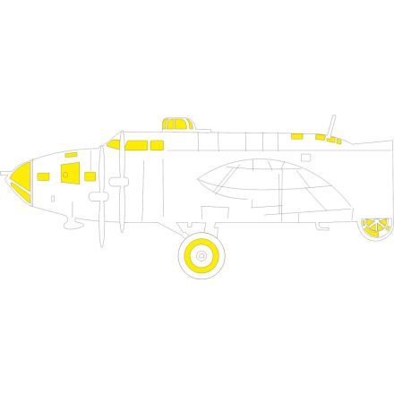 Eduard B-17F (alternate nose, frame X) TFace (Eduard)