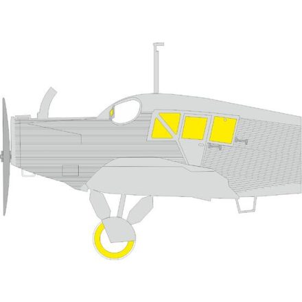 Eduard Junkers F.13 TFace (Miniart) maszkoló