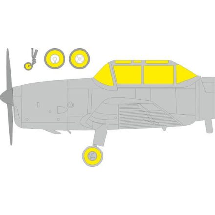 Eduard Chipmunk T.20 (Airfix) maszkoló