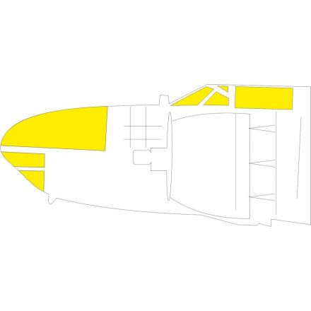 Eduard A-26C Invader TFace (Hobby Boss) maszkoló