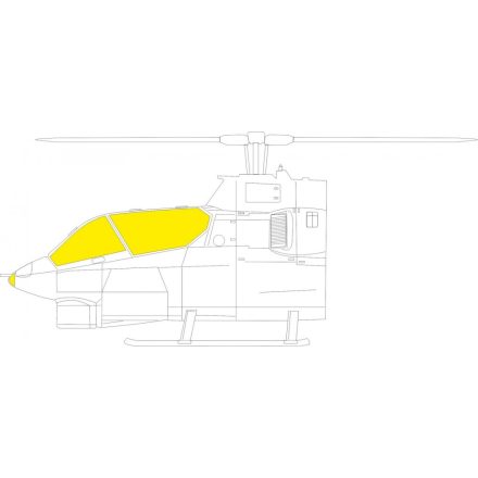 Eduard AH-1G TFace (ICM) maszkoló