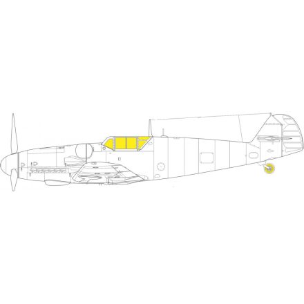 Eduard Bf 109G-2/4 TFace (Revell) maszkoló